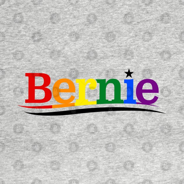 Bernie Sanders For President| LGBT Gay Pride Election Shirt by BlueWaveTshirts